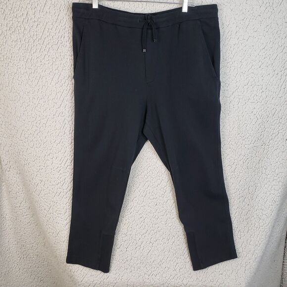 HUGO BOSS Mens Chino Pants 39x24 XXL Casual Stretch Drawstring - Picture 1 of 10